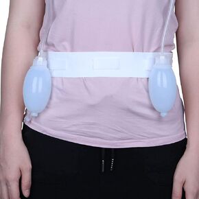 MUYU Drainage Bulb Holder Adjustable Belt, Surgical Drain Holder for Secure Different Types of Postoperative Care Drainage Tube (Large)