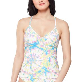 Jessica Simpson Women's Standard Mix & Match Tie Dye Swimsuit Separates (Top & Bottom)