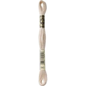 DMC Thread 6-Strand Embroidery Cotton 8.7 Yards Ultra Very Light Beige Brown 117-543 (12-Pack)