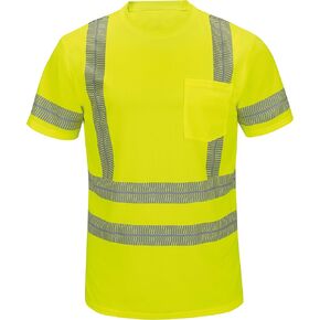 تي شيرت رجالي قصير الأكمام عالي الوضوح من Red Kap in Kuwait