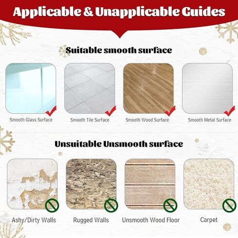 14 PCS Large Christmas Peppermint Floor Decals Christmas Wall Decals Peppermint Floor Decals Stickers for Christmas Candy Party Decorations in Kuwait