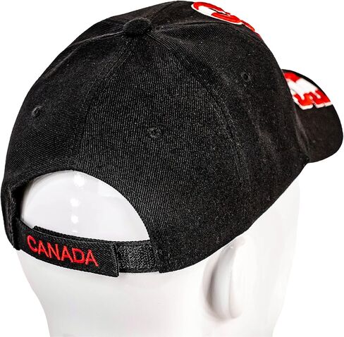 “Nations of North America Hat Collection" 3D Embroidered Adjustable Baseball Cap in Saudi Arabia