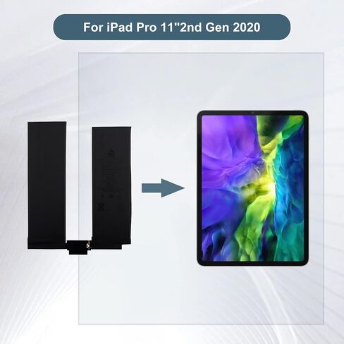 بطارية بديلة A2224 متوافقة مع iPad Pro 11 بوصة الجيل الثاني 2020 A2228 A2231 A2068 A2230 مع مجموعة أدوات الإصلاح in Saudi Arabia