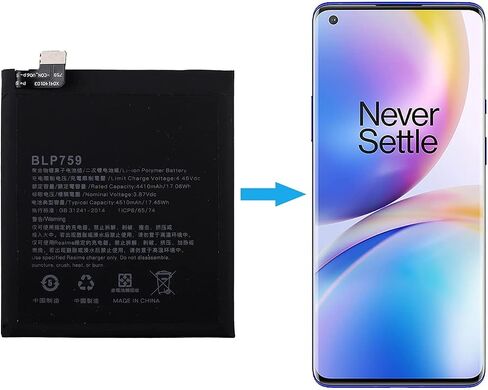 بطارية BLP759 متوافقة مع هاتف Oneplus 8 Pro One Plus 8pro الخلوي مع مجموعة أدوات الإصلاح in Kuwait