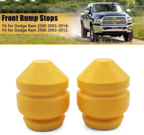 توقف الصدمات الأمامية استبدال 52113300AB مناسب لدودج رام 2500 3500 2003-2013 مصدات ذراع التحكم في التعليق السفلي 2-Pack in Kuwait