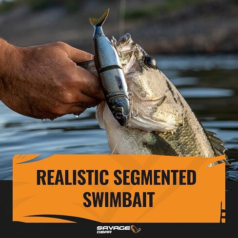 Savage Gear 4Play Pro Fishing Bait, 3/4 oz, Sexy Baitfish, Realistic Contours, Colors & Movement, Durable Construction, Rigged with SG ST36 Trebles, PHP Colors in Saudi Arabia