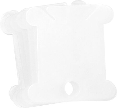 Mandala Crafts Plastic Embroidery Floss Organizer Box with Dividers Bobbin Winder 100 Floss Bobbins 398 Stickers for Embroidery Thread Storage - Cross Stitch Organizer for Floss Storage in Saudi Arabia