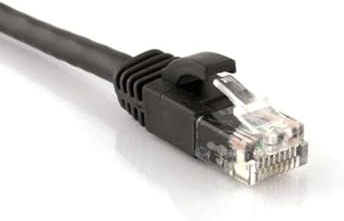 كات 6 | موصلات نحاسية صلبة 100% | 550 ميجا هرتز، 23AWG 4 أزواج، UTP | نجح اختبار محلل Fluke DTX-1800 | تم تصميمها بدقة لتحقيق أقصى قدر من الموثوقية (أسود) in Saudi Arabia