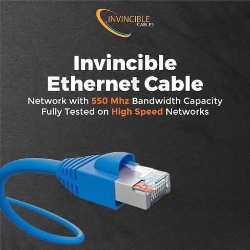 كات 6 | موصلات نحاسية صلبة 100% | 550 ميجا هرتز، 23AWG 4 أزواج، UTP | نجح اختبار محلل Fluke DTX-1800 | تم تصميمها بدقة لتحقيق أقصى قدر من الموثوقية (أسود) in Saudi Arabia