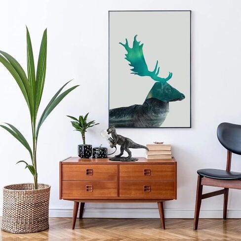 GY Dinosaur Animal Table Lamp Modern Animal Shape Table Lamp Vintage Resin Lighting Perfect for Bedroom, Living Room, Office, College Dorm in Kuwait
