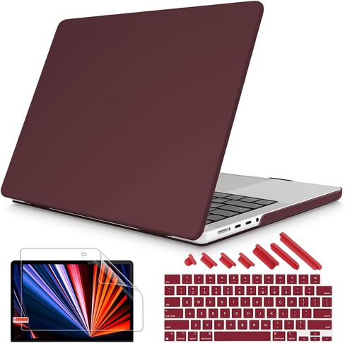 Mektron Case for M4 MacBook Pro 16 INCH M3 A2991 M1 A2485 M2 A2780 (2021/2023/2024) Pro/Max, Crystal Clear Hard Shell Case Compatible with MacBook Pro 16.2" Retina Display, Gypsophila Midnight Green in Saudi Arabia