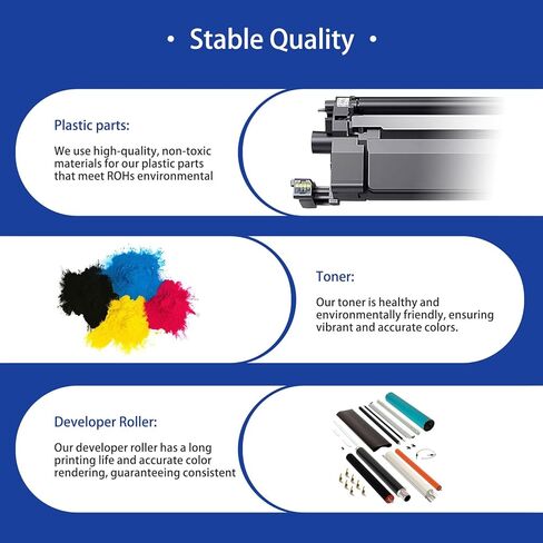 خرطوشة حبر TN229XL TN 229XL متوافقة مع Brother TN-229XL TN229 لطابعات MFC-HL-L3220CW HL-L3280CDW MFC-L3720CDW HL-L3765CDW HL-L3780CDW HL-L8245CDW HL-L8395CDW (4 عبوات CMYBK) in Kuwait