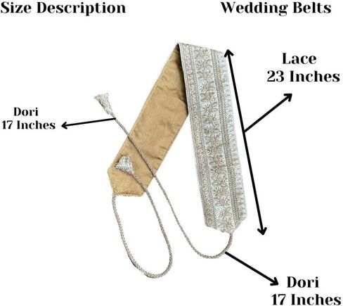 Wedding Belt For Indian Attire, Indian Sari Belt, Waist Belt for Women, Saree Belt For Women Indian - Belt For Dresses Women Fancy in Saudi Arabia