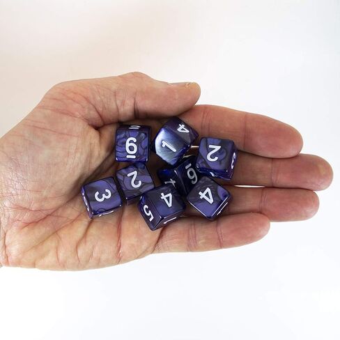 نرد اللؤلؤة الزرقاء - مجموعة 8D6 - "حلول الظلام" in Kuwait