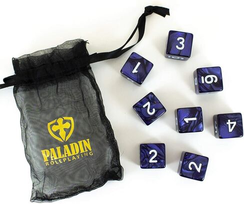 نرد اللؤلؤة الزرقاء - مجموعة 8D6 - "حلول الظلام" in Kuwait