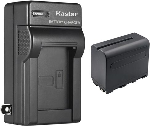 Kastar NP-F960 / NP-F970 AC Wall Battery Charger Replacement for Feelworld LUT5 5.5" TOUCHSCREEN CAMERA FIELD MONITOR, LAIZESKE W1000S 1000FT HDMI SDI WIRELESS VIDEO TRANSMISSION SYSTEM in Saudi Arabia