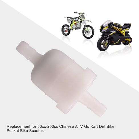 فلتر الوقود GOOFIT مصنوع في الصين 50cc 70cc 90cc 100cc 110cc 125cc 150cc 200cc 250cc Atv Go-kart الدراجة الترابية دراجة الجيب سكوتر in Saudi Arabia