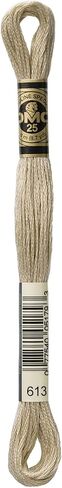 DMC 6-Strand Embroidery Cotton Bundle - Drab Brown Color Family - 4 Skeins of Thread - 8.7yd Skeins in Saudi Arabia