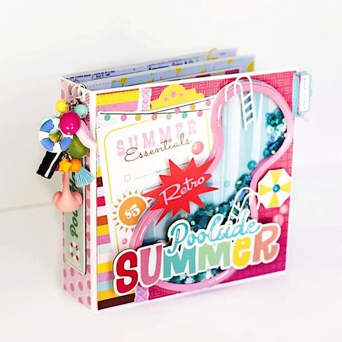KSCRAFT Pool Mini Album Metal Cutting Dies Stencils for DIY Scrapbooking Decorative Embossing DIY Paper Card in Saudi Arabia