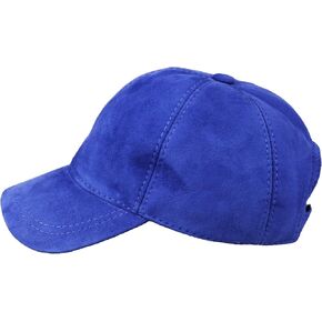 HATSQUARE Suede Leather Unisex Baseball Cap