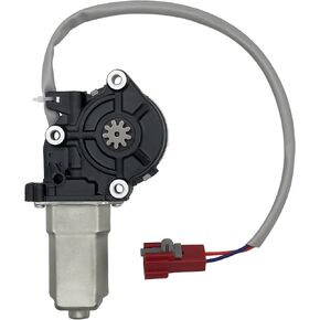 2 pins Front Right Passenger Side Power Window Motor Compatible with Dodge W150 W250 W350 Ramcharger D150 D250 D350 1990-1993，Replace for 55154644 42-416 742-306