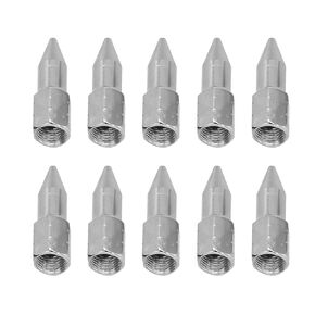 10Pcs Grease Gun Nozzle, Metal Replacement Grease tip Nozzle Pointed Manual Durable Wear‑Resistant Rust‑Resistant Nozzle Accessories for Machining