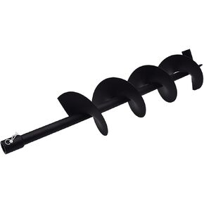 WFLNHB Auger Drill Bit Garden Auger Spiral Drill Bit for Planting 12 x 31 inch Garden Plant Flower Bulb Auger Fit for 3/4" Shaft Auger
