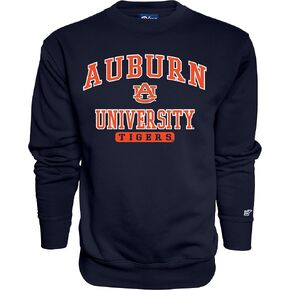 Blue 84 Men's Twill Applique Team Color Crewneck Sweatshirt