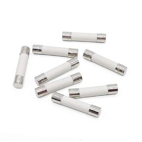 10Pcs 20A Microwave Fuse Slow Blow/Acting 20 Amp Ceramic Fuses T20AL250V Cartridge Fuse 6x30mm 250V Compatible and Universal Replacement for GE WB27X10388 and Whirlpool Kenmore Other Microwaves