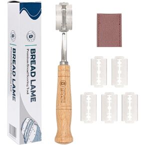Cultures For Health Premium Bread Lame - Artisan Sourdough Scoring Tool with Precision Blade, Comfortable Handle, Durable Design for Professional Bakers & Home Kitchen, Perfect for Baking