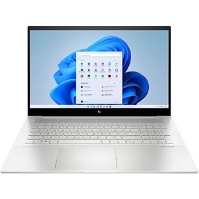 HP 2023 Envy Laptop 17.3" FHD IPS Touchscreen 12-Core 12th Intel Core i7-1260P Iris Xe Graphics 16GB DDR4 512GB NVMe SSD Thunderbolt 4 Wi-Fi 6E Backlit Keyboard Windows 10 Pro w/ RATZK 32GB USB