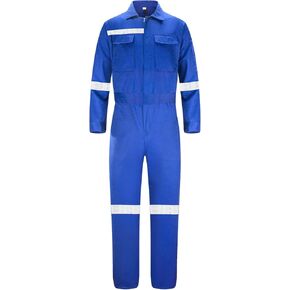 Mens Workwear Coveralls Work Mechanic Jumpsuits Long Sleeve Coverall Work Wear Multi Pockets