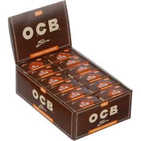 OCB Virgin Slim Rolls Continuous Paper 4m unbleached extra fine