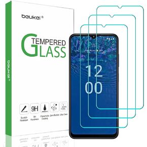 beukei (3 Pack) Compatible for Nokia G310 5G / Nokia G310 Screen Protector Tempered Glass,Touch Sensitive,Case Friendly, 9H Hardness