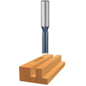 BOSCH 84207M 3/8 In. x 1-1/4 In. Carbide Tipped 2-Flute Straight Bit