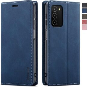 Samsung Galaxy A02S Case,Samsung Galaxy A02S Case Wallet for Women with [RFID Blocking] Card Holder Kickstand Magnetic,Leather Flip Wallet Case for Samsung Galaxy A02S 6.5 inch (Black)