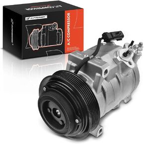 A-Premium Air Conditioner AC Compressor with Clutch Compatible with Jeep Grand Cherokee 2011-2020 & Dodge Charger 2011-2013, Durango 2011-2015, Challenger & Chrysler 300