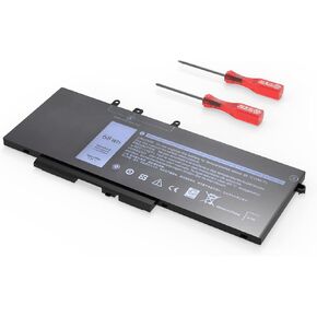 68WH GJKNX استبدال بطارية الكمبيوتر المحمول لـ Dell Latitude 5580 5480 5280 5290 5288 5488 5590 5591 5490 5491 5495 E5480 E5580 E5490 E5590 الدقة 15 3520 3530 GD1JP DY9NT 5YHR4 45 1-BBZG 7.6 فولت 4 خلايا in Kuwait