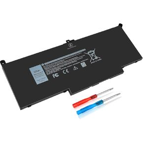 F3YGT Laptop Battery for Dell Latitude 12 7000 7280 7290 Latitude 13 7000 7380 7390 Latitude14 7000 7480 7490 Series Fit for P/N DM3WC 0DM3WC 2X39G[60Wh 7.6V 4-Cell]