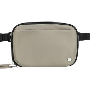 Sugar Medical Insulated Diabetes Supply Cross Body Fanny Pack | Diabetes Supply Case | Diabetic Care Products | Diabetic Supplies Travel Case | Diabetes Belt Bag with Adjustable Strap (Onyx)