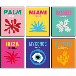 Drake Posters 8x10 Canvas Prints Unframed Set of 6 Music Album Cover Posters for Room Aesthetic Canvas Wall Art Room Decor for Teen Girls