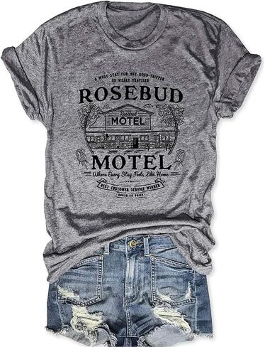 Women Vintage T Shirt Funny Summer Short Sleeve Tops Print Graphic Tees in Saudi Arabia
