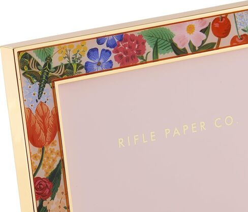 RIFLE PAPER CO. 4x6 Picture Frame | For Special Photos With Friends And Family, Stylized Pattern Single Photo Frame For Desks, Cabinets, And Nightstands, Blossom in Kuwait