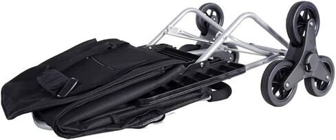 dbest products Stair Climber Trolley Dolly II, Black Storage carts in Saudi Arabia