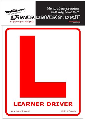 Learner Driver Car Magnet in Saudi Arabia