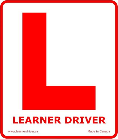 Learner Driver Car Magnet in Saudi Arabia
