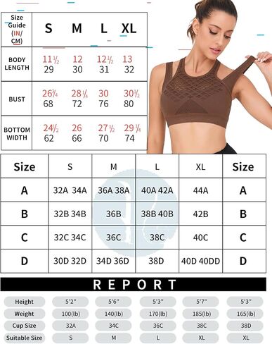 RUNNING GIRL Sports Bras for Women High Support,Seamless Ribbed Longline High Neck Sports Bra Racerback Padded Crop Top Yoga in Saudi Arabia