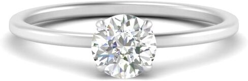 IGI Certified 1/2 To 2 Carat Solitaire Diamond Rings For Women SI1-SI2 Quality 14K Gold Rings (Premium Collection) in Saudi Arabia