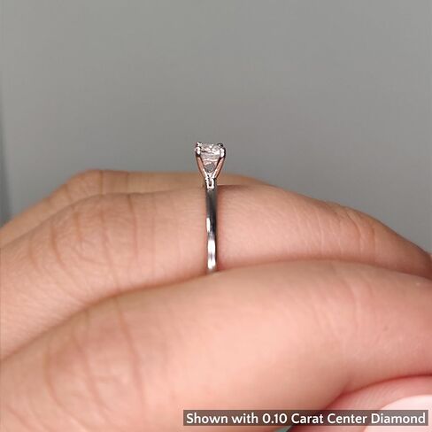 IGI Certified 1/2 To 2 Carat Solitaire Diamond Rings For Women SI1-SI2 Quality 14K Gold Rings (Premium Collection) in Saudi Arabia