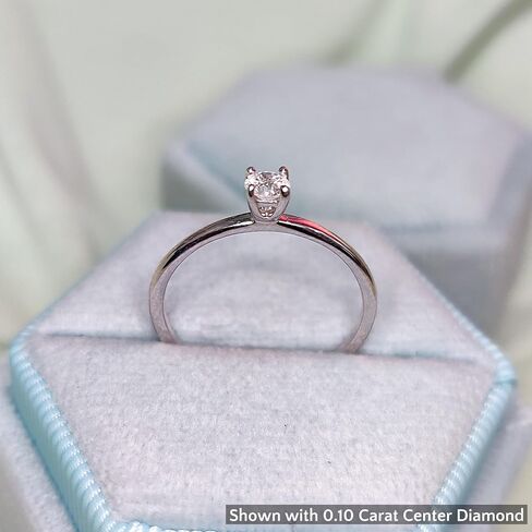 IGI Certified 1/2 To 2 Carat Solitaire Diamond Rings For Women SI1-SI2 Quality 14K Gold Rings (Premium Collection) in Saudi Arabia